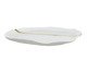 Bandeja Decorativa em Porcelana Branco e Dourado, Branco | WestwingNow