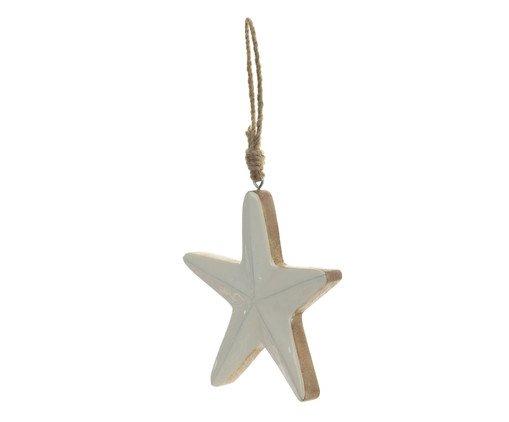 Escultura Estrela do Mar Branco, Branco | WestwingNow