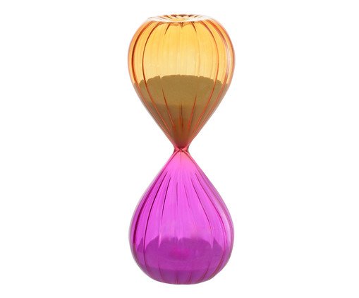 Ampulheta Decorativa 30 Minutos Laranja Rosa, Laranja | WestwingNow