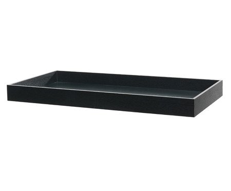 Bandeja Decorativa Rets Preto | Westwing