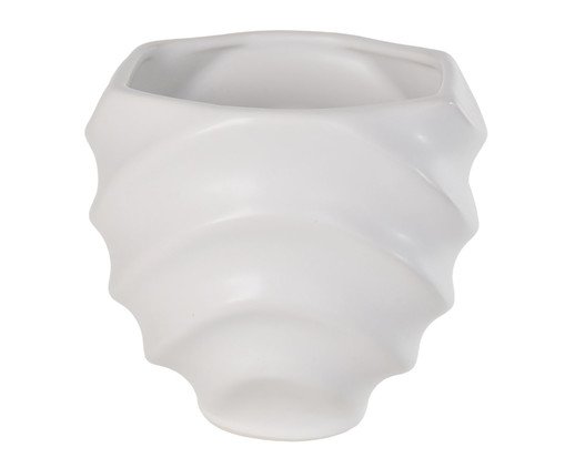 Vaso Nina em Porcelana Branco, Branco | WestwingNow