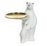 Escultura Decor Urso Branco Dourado, Branco | WestwingNow