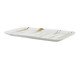Bandeja Decorativa em Porcelana Branco e Dourado, Branco | WestwingNow