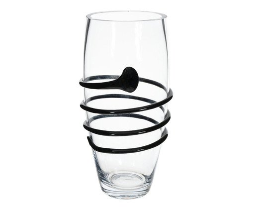 Vaso Mosby Preto, Transparente | WestwingNow