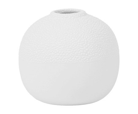 Vaso Decor em Porcelana Branco | Westwing