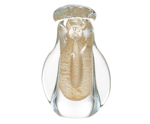 Adorno Santa Murano Dourado, Transparente | WestwingNow