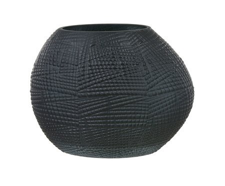Vaso Textura Preto | Westwing