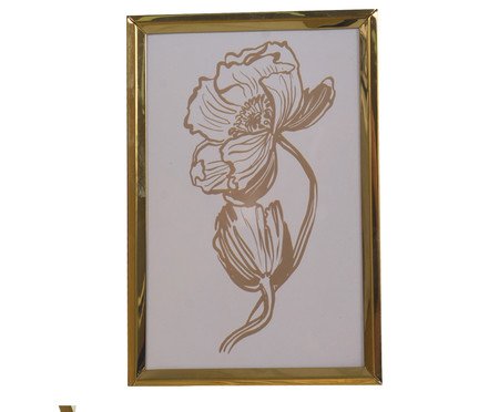 Porta Retrato Friend Dourado | Westwing
