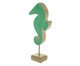 Escultura Cavalo Marinho Verde, Verde | WestwingNow