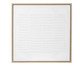 Quadro Canvas Toque de Pintura Textura Branco I, Branco | WestwingNow