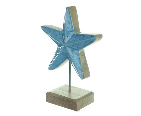 Escultura Estrela do Mar Azul | Westwing