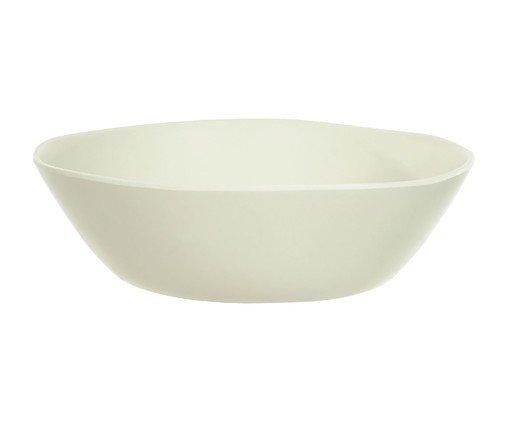 Saladeira Melamina Organic Off White, Off White | WestwingNow