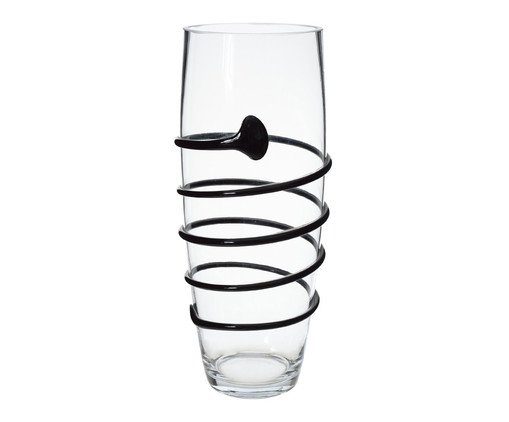 Vaso Salvator Preto, Transparente | WestwingNow
