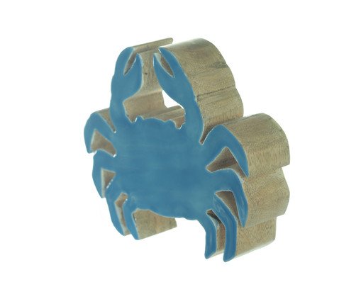 Escultura Caranguejo Azul, Azul | WestwingNow