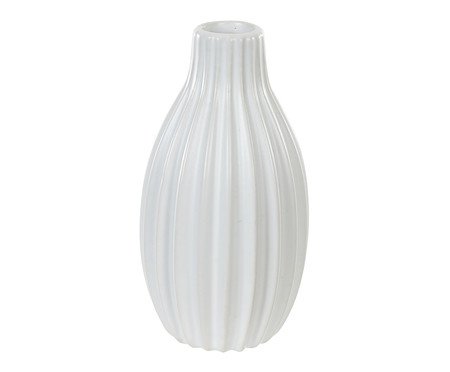 Vaso em Porcelana Grand Off White | Westwing