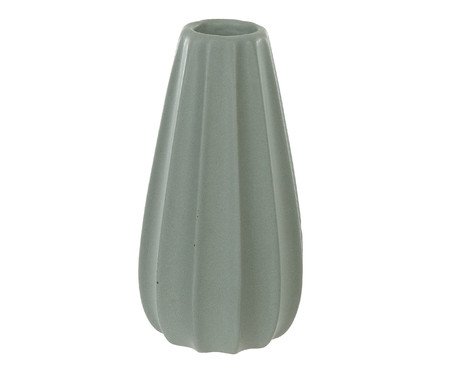 Vaso em Porcelana Slim Verde | Westwing