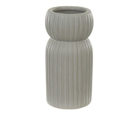 Vaso em Porcelana Cinza | Westwing