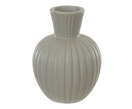 Vaso em Porcelana Cinza | Westwing