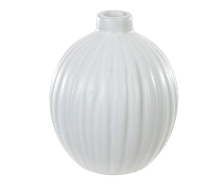 Vaso em Porcelana Off White | Westwing