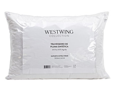 Travesseiro Toque de Pluma Extra Firme 200 Fios | Westwing
