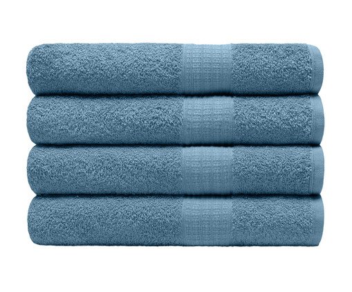 Toalha de Banho Dakota Azul Petroleo - 70X140cm, blue | WestwingNow