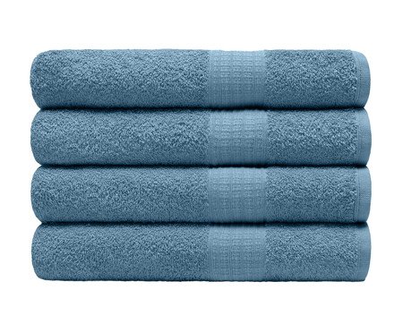 Toalha de Banho Dakota Azul Petroleo - 70X140cm | Westwing