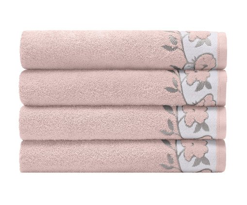 Toalha de Banho Iara Pessego - 70X140cm, multicolor | WestwingNow