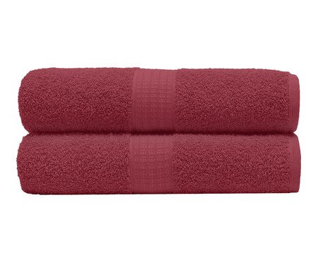 Toaha de Banhão Dakota Chilli - 81X150cm | Westwing