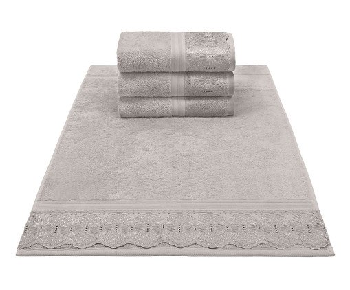 Toalha de Rosto Cristal Roma Bege - 50X80cm, beige | WestwingNow