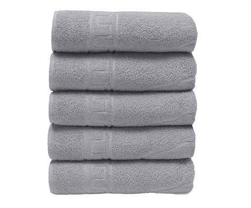 Toalha para Pés Pezinhos Cinza Stone - 45X70cm, grey | WestwingNow