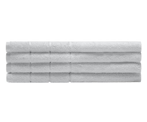 Toalha para Pés Murano Prata - 50X80cm, silver or metallic | WestwingNow