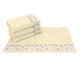 Toalha de Rosto Iara Baunilha - 50X70cm, beige | WestwingNow