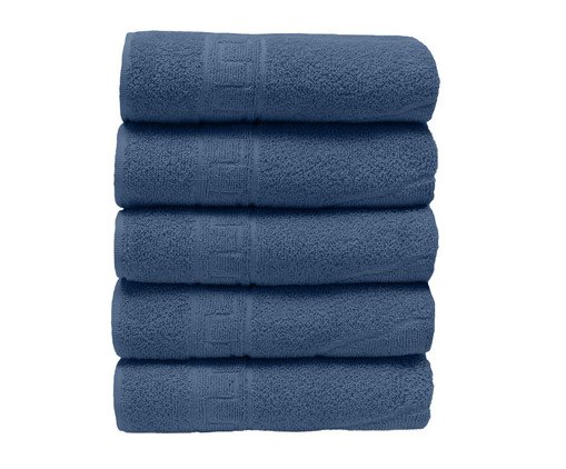 Toalha Piso Pezinhos Azul Marinho - 45X70cm, blue | WestwingNow