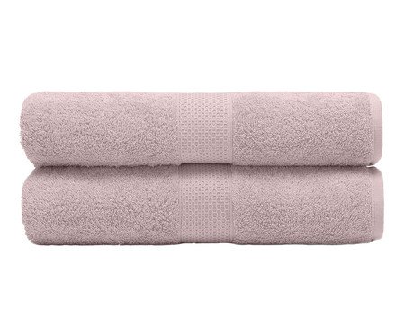 Toalha Banhão Imperia Dusty Rose - 81X150cm | Westwing