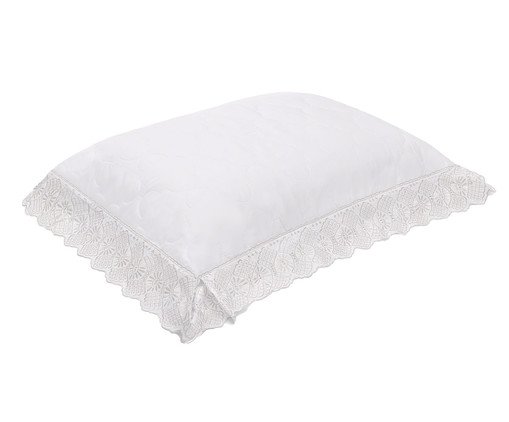 Porta-Travesseiro Cristal Roma Branco, white | WestwingNow