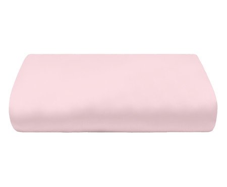 Lençol Platine Rosa Pétala 300 Fios | Westwing