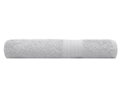 Toalha de Banho Dakota Prata - 70X140cm, silver or metallic | WestwingNow