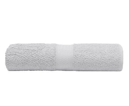 Toalha Banhão Natural Prata - 81X150cm | Westwing