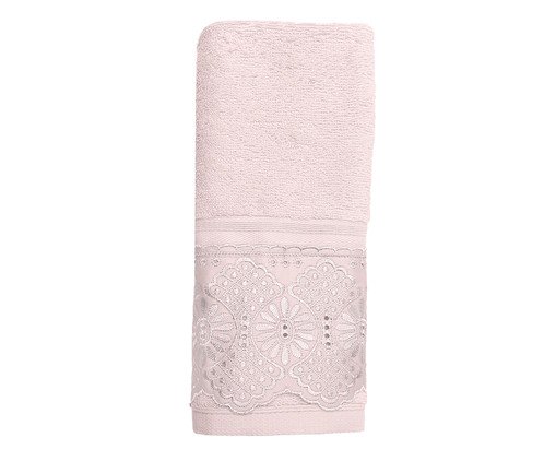 Toalha Social Cristal Roma Rosa Pétala - 2 Peças, pink | WestwingNow