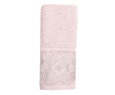 Toalha Social Cristal Roma Rosa Pétala - 2 Peças | Westwing