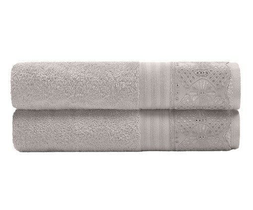 Toalha Banhão Cristal Roma Bege - 81X150cm, beige | WestwingNow