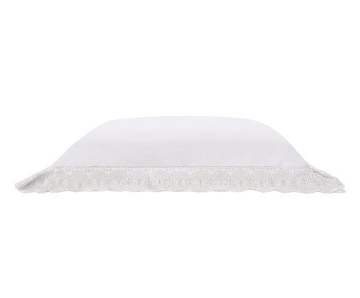 Fronha Cristal Roma Branco 300 Fios, white | WestwingNow