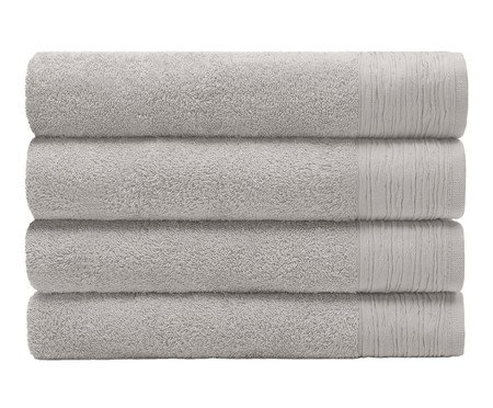 Toalha de Banho Everest Bege - 70X140cm | Westwing