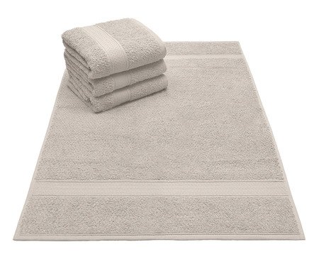 Jogo de Toalhas de Rosto Natural Fendi | Westwing