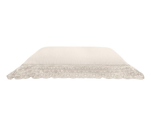 Fronha Melody Cris Perola 230 Fios - 50X70cm, beige | WestwingNow