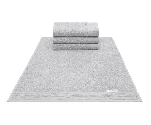 Toalha de Rosto Everest Prata - 50X80cm, silver or metallic | WestwingNow