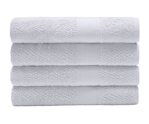 Toalha de Banho Natural Branco - 70X140cm, white | WestwingNow
