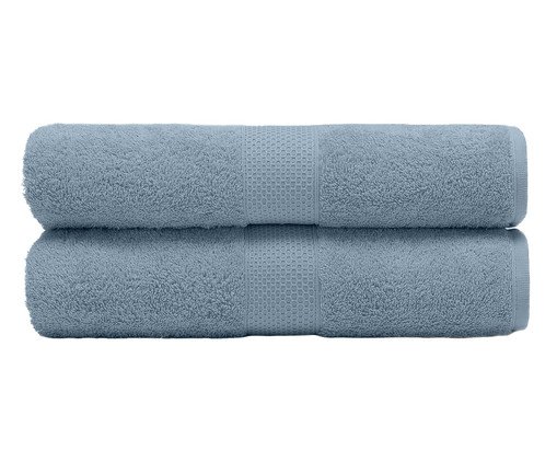 Toalha Banhão Imperia Azul Artico - 81X150cm, blue | WestwingNow
