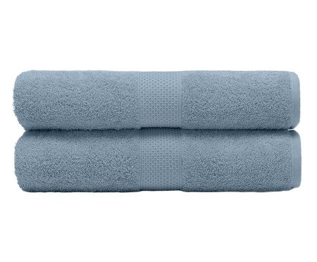 Toalha Banhão Imperia Azul Artico - 81X150cm | Westwing