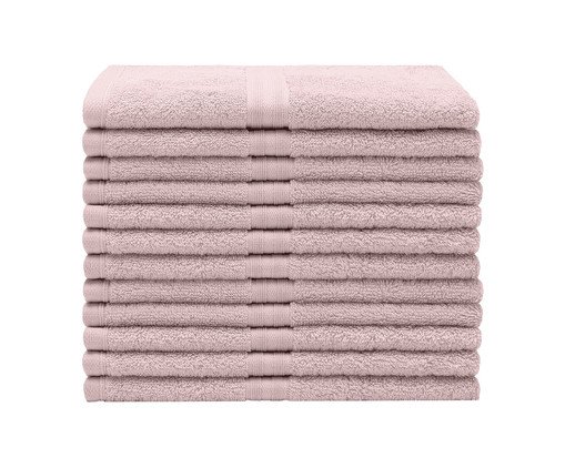 Toalha Social Platine Rosa Pétala - 30X50cm, pink | WestwingNow